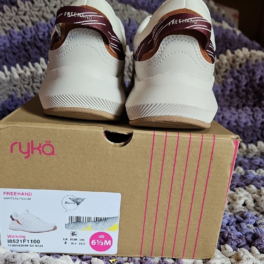 Ryka Women's White Sneakers - Picture 2 of 4